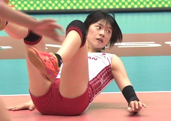 [Erotic GIF image] Women&#039;s Valley Miyashita Haruka players won the fierce fight while the man streak Clear floated