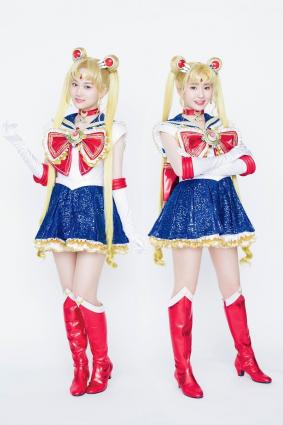 Nogizaka 46 Yamashita Mizuki &amp;amp; Inoue Sayuri Sailor Moon cosplay av looks erotic ww [erotic pictures]