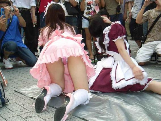 Panchira naughty pictures of cosplay girl so so 嗅ge even the odor of pussy mound emphasize